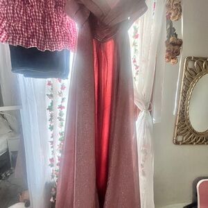 May Queen Pink Prom Dress